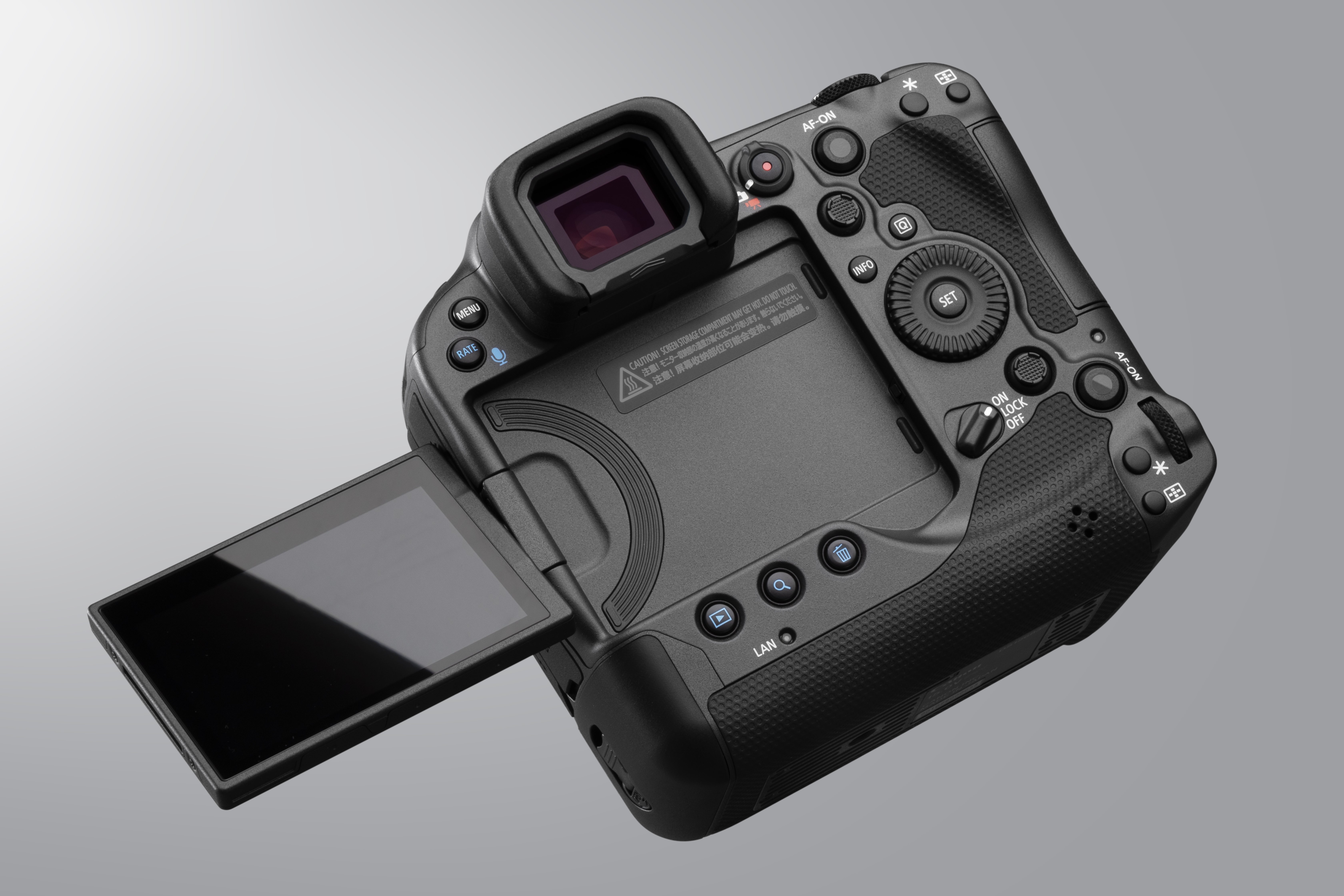 Canon EOS R3 trang bị màn hình LCD 3.2 inch