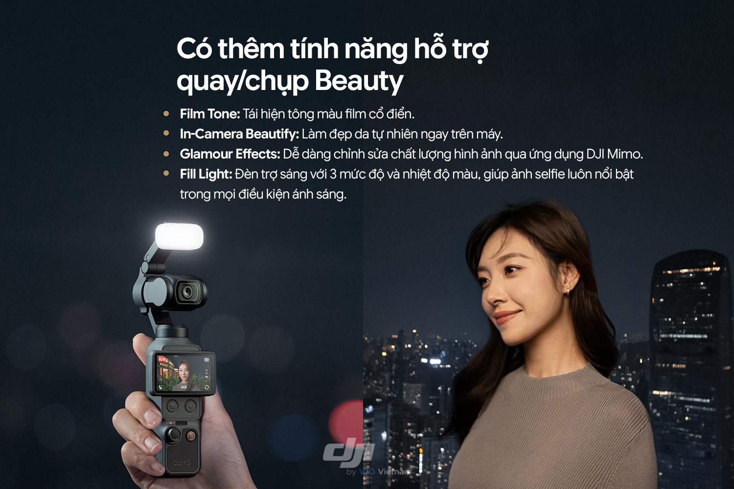 Tính năng làm đẹp nâng cấp giao diện cho nhà sáng tạo nội dung