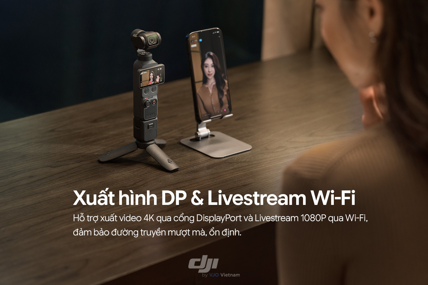 Action camera hỗ trợ xuất video 4K và livestream 1080P