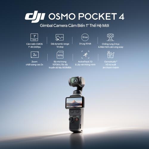 DJI Osmo Pocket 4 | Chính hãng - Ảnh 3
