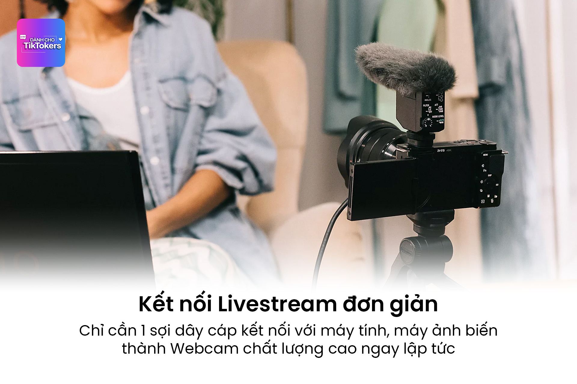 Kết nối livestream đơn giản