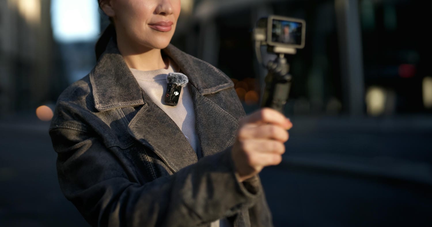 DJI Osmo Action 5 Pro có thể thu âm thanh stereo từ mọi hướng