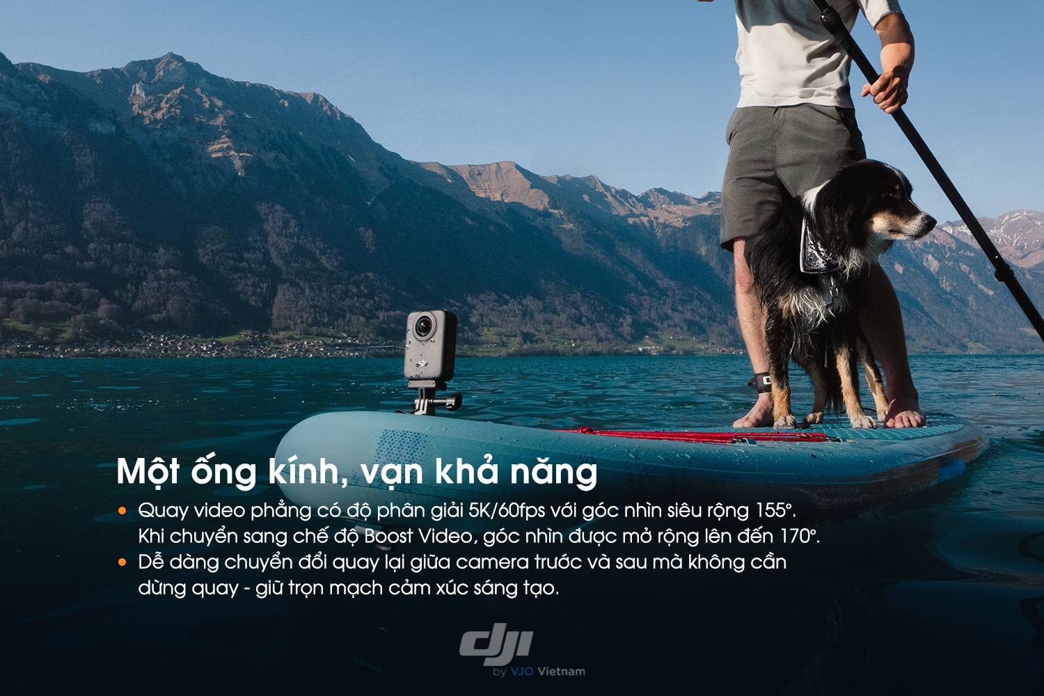 Osmo 360 quay single-lens siêu rộng